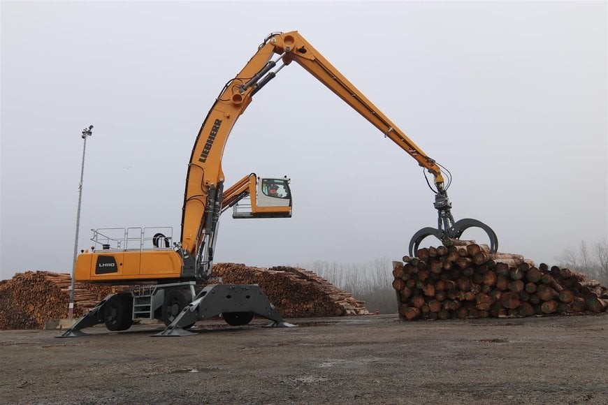 Largest Liebherr material handling machine in France delivered